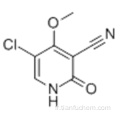 3-pyridinecarbonitrile, 5-chloro-1,2-dihydro-4-méthoxy-2-oxo-CAS 147619-40-7